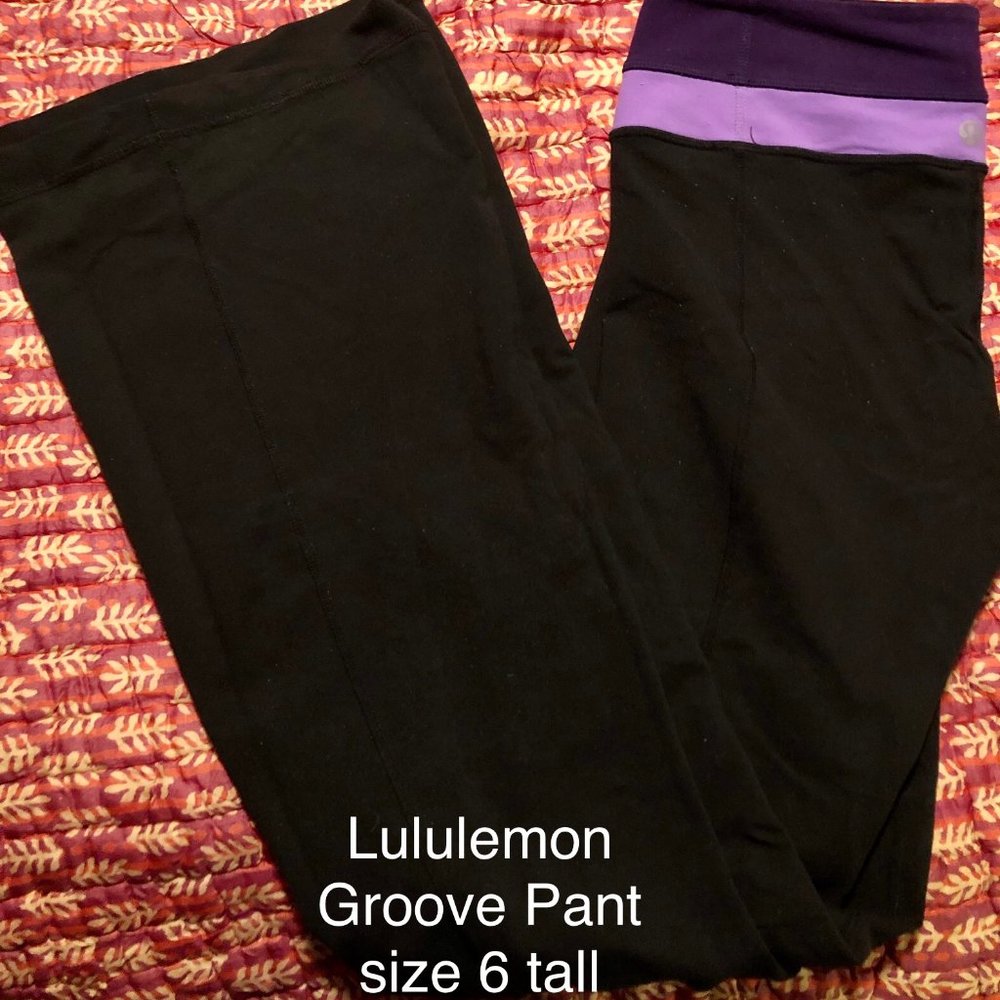 Lululemon Groove Pant REVERSIBLE